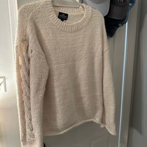 Boutique white sweater